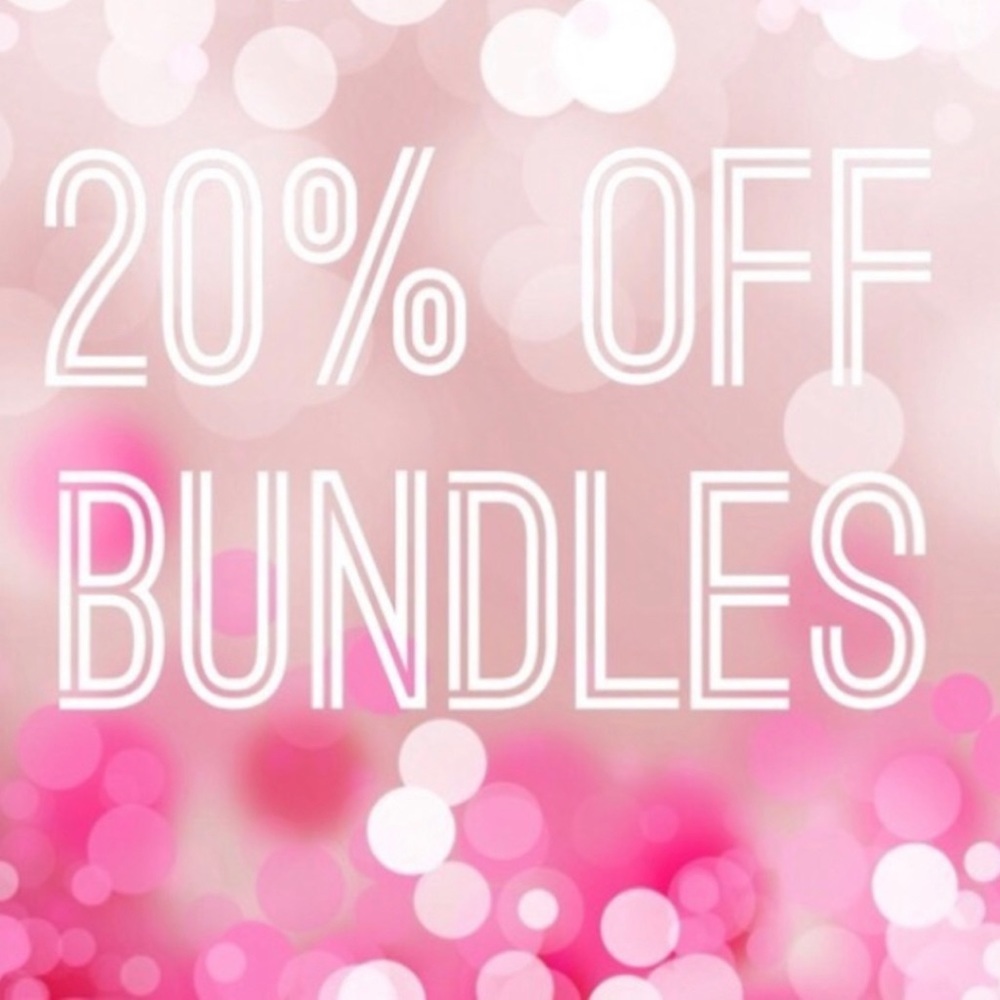 Bundle TWO to save BIG 💴 ✨💰💰💰